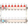 Коллектор регулируемый с расходомерами GAPPO G424,8 8-вых. X1